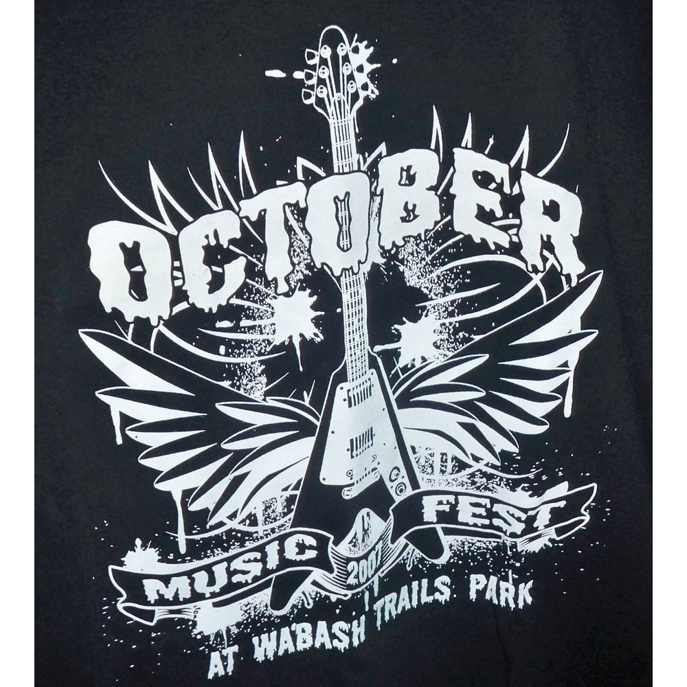 NWOT 2007 October‎ Music Fest Wabash Trails Park XL Guitar & Wings